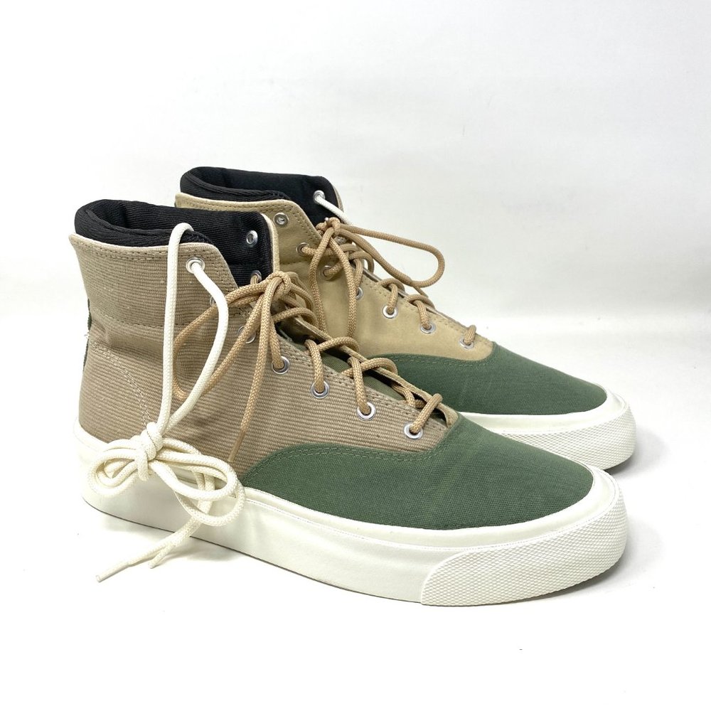 💖MEGA SALE💖Converse Men 169640C SKID GRIP HI Safari Biscotti Green Sneaker - Picture 3 of 8